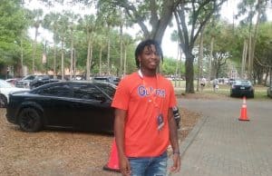 Tight end Javonte Vereen visiting the Florida Gators-1280x720
