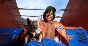 Running back Justice Haynes visiting Florida-1280x853