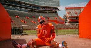 Defensive lineman Derrick LeBlanc on his official visit.- 1280x854