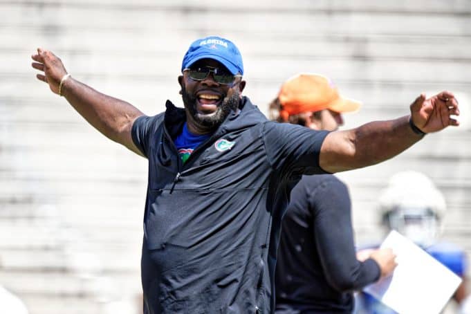 Florida Gators Co-Defensive Coordinator-Defensive line coach Sean Spencer-1280x853