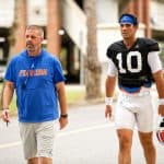 Florida Gators head coach Billy Napier and quarterback Jack Miller- 1280x853