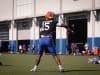 Quarterback Anthony Richardson throws during fall camp 2022-1280x839