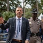 Florida Gators head coach Billy Napier at Gator Walk- 1280x853