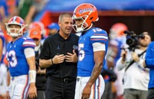 Florida Gators head coach Billy Napier and quarterback Anthony Richardson- 1280x853