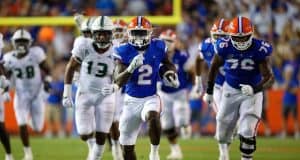 Florida Gators running back Montrell Johnson scores against USF.-1280x853