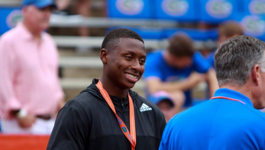 2024 quarterback DJ Lagway visiting Gainesville for the Kentucky game- 1280x853