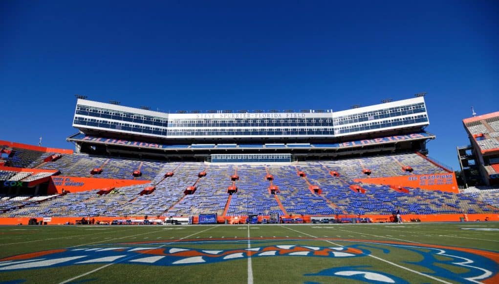 The Swamp before the Florida Gators take on the Missouri Tigers-1280x853