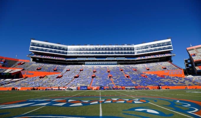 The Swamp before the Florida Gators take on the Missouri Tigers-1280x853