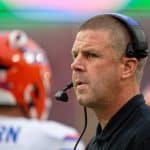 Florida Gators head coach Billy Napier coaching against UGA- 1280x853