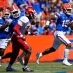 Florida Gators quarterback Anthony Richardson runs against Eastern Washington-1280x853