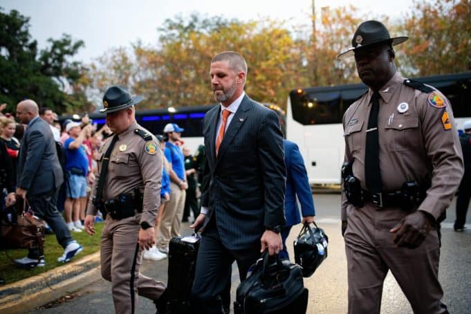 Florida Gators head coach BIlly Napier before the FSU game-1280x853