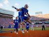 Florida Gators receiver Ricky Pearsall and Jonathan Odom celebrate a touchdown- 1280x853