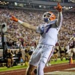 Tight end Jonathan Odom scores against FSU-1280x853