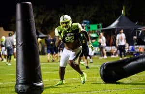 Florida Gators Football signee defensive lineman Will Norman during the first day of practice for the 2023 Under Armour All-America game-1280x853