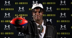 Florida Gators offensive line signee Knijeah Harris- 1280x853