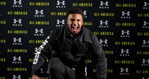Florida Gators defensive line signee Will Norman at Under Armour Media Day- 1280x853