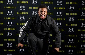 Florida Gators defensive line signee Will Norman at Under Armour Media Day- 1280x853