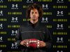 Florida Gators quarterback signee Jaden Rashada at Under Armour check-in