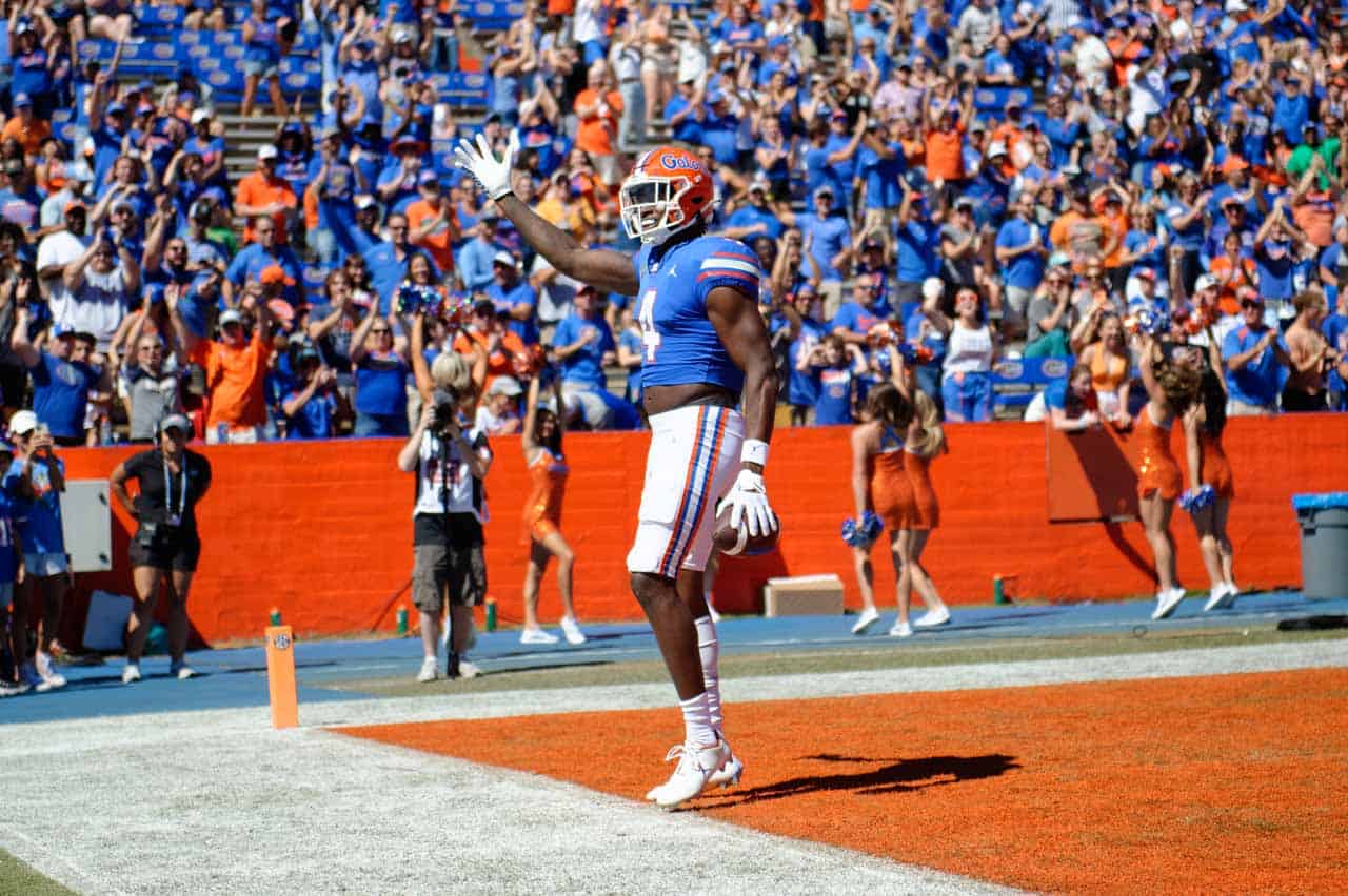 Gators receiver Justin Shorter declares for NFL draft