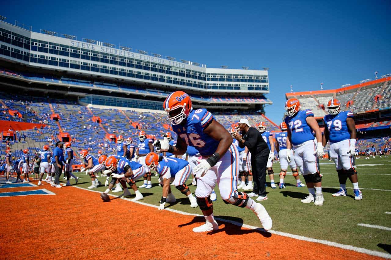 Gators’ offensive line is the position group to watch in 2023 spring