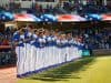 The Florida Gators baseball team prepares for action against Charleston Southern in Gainesville- 1280x853