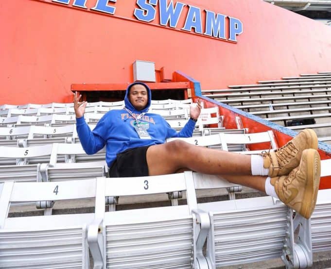 Offensive lineman Ethan Calloway visiting UF- 1280x1042