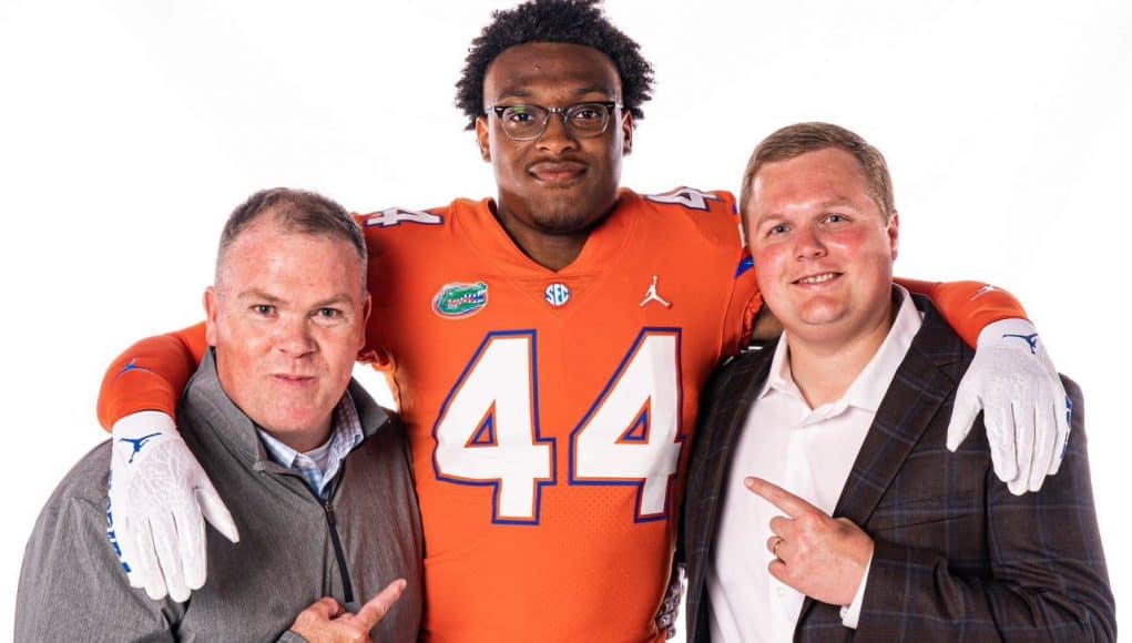 Linebacker Kristopher Jones with Jay Bateman and Austin Armstrong- 1280x1418
