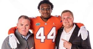 Linebacker Kristopher Jones with Jay Bateman and Austin Armstrong- 1280x1418