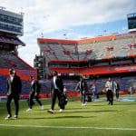 The Florida Gators enter the Swamp ahead of the Tennessee game- 1280x853