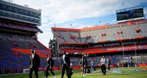 The Florida Gators enter the Swamp ahead of the Tennessee game- 1280x853