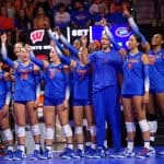 Florida Gators volleyball takes on Wisconsin- 1280x853