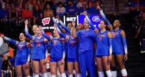 Florida Gators volleyball knocks off #3 Pitt Florida Gators volleyball takes on Wisconsin- 1280x853