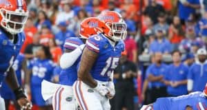 Florida Gators linebacker Derek Wingo against Charlotte.- 1280x853
