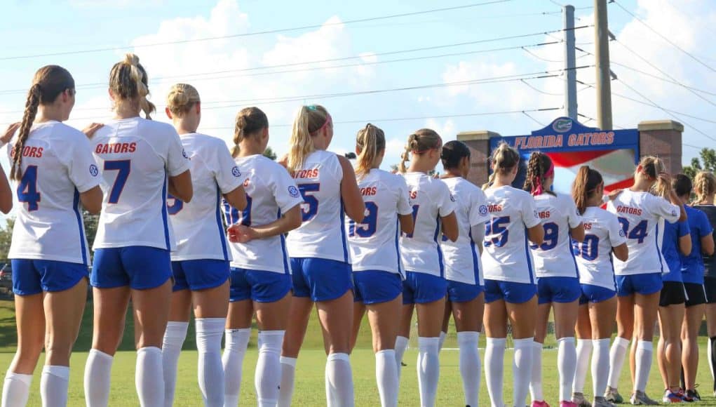 Florida Gators soccer before the Stetson game- 1280x853