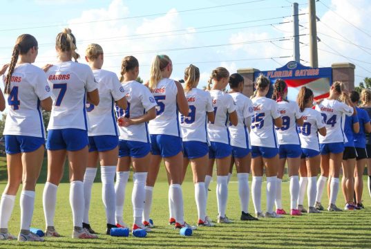 Florida Gators soccer before the Stetson game- 1280x853
