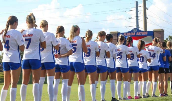 Florida Gators soccer before the Stetson game- 1280x853