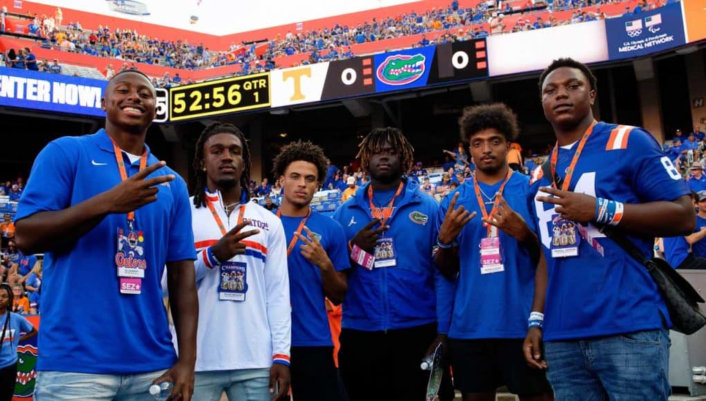 Florida Gators commits during the Tennessee game- 1280x853