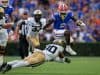 Florida Gators running back Montrell Johnson runs against Vanderbilt-1280x853
