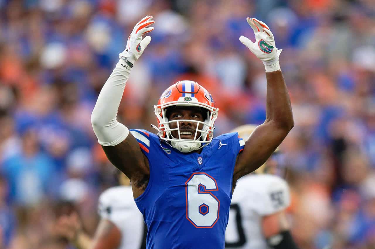 Florida’s snap count report vs South Carolina
