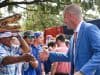Florida Gators head coach Billy Napier before the Vanderbilt game during Gator Walk-1280x853