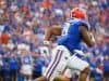 Florida Gators tight end Arlis Boardingham scores against the Vanderbilt Commodores on homecoming- 1280x853