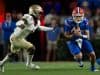 Florida Gators quarterback Max Brown runs against Florida State- 1280x853