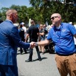 Florida Gators head coach Billy Napier at Gator Walk- 1280x853