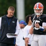 Florida Gators head coach Billy Napier and Graham Mertz- 1280x853