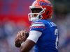 Florida Gators quarterback DJ Lagway throws against the Miami Hurricanes- 1280x853