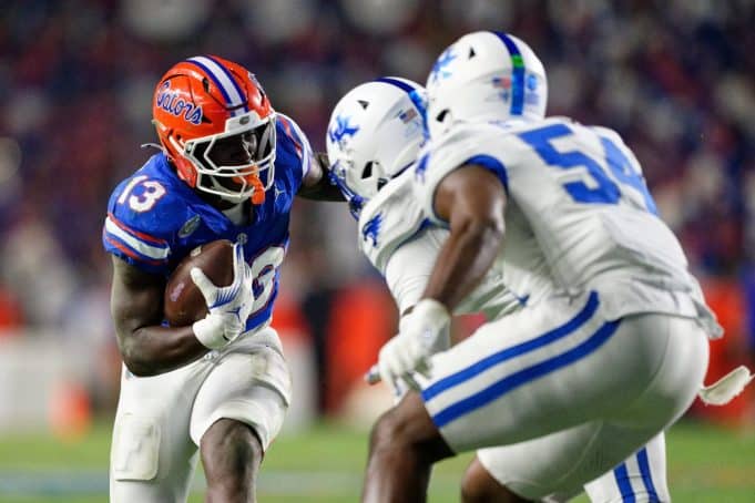 Florida Gators running Jadan Baugh scores against Kentucky.-1280x853