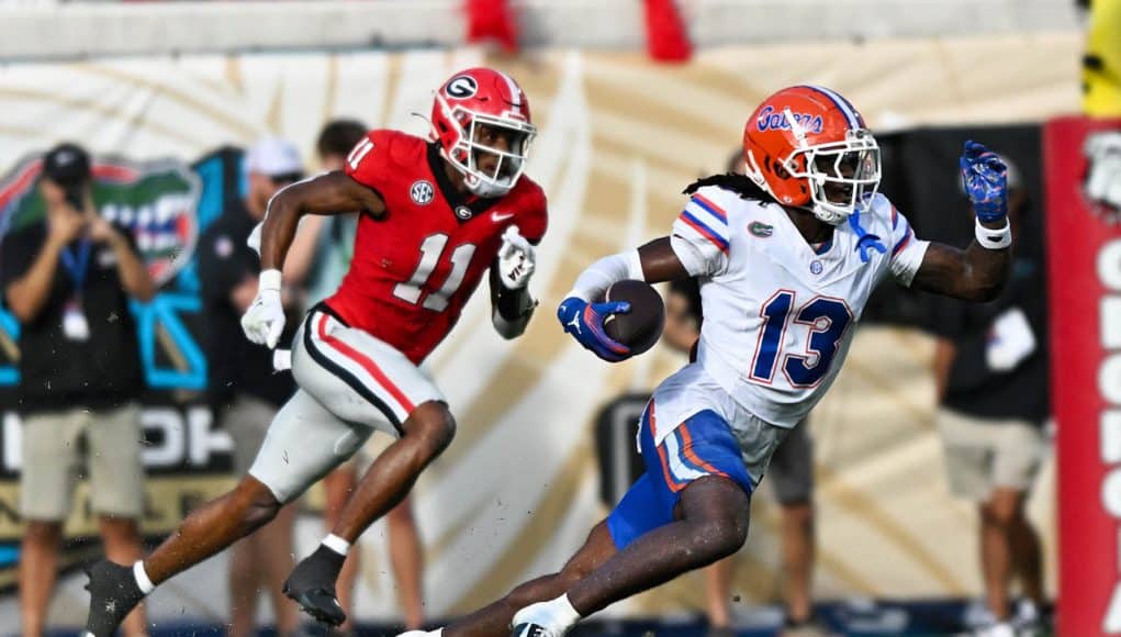 Florida Gators Defensive back Aaron Gates picks off a Georgia pass- 1280x853