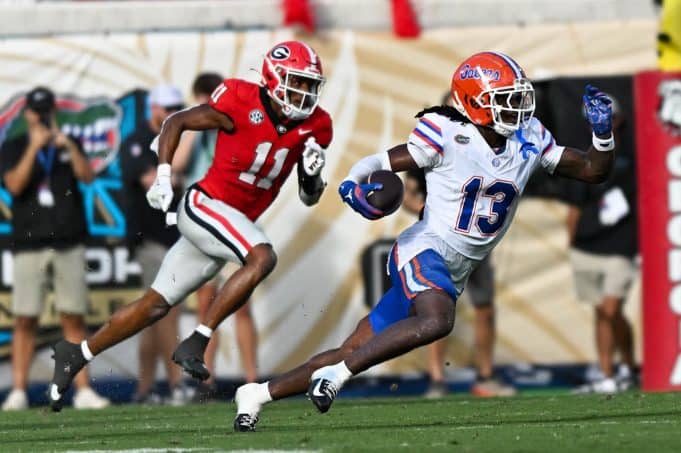 Florida Gators Defensive back Aaron Gates picks off a Georgia pass- 1280x853