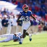 Florida Gators running back Jadan Baugh scores against Ole Miss- 1280x853