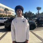 Defensive back Ayden Pouncey at UF junior day- 960x1280